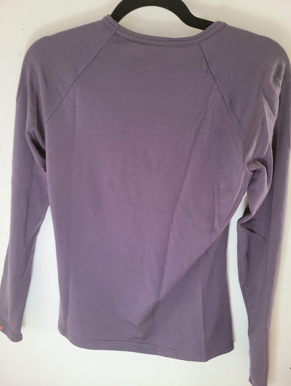 Icebreaker M 100% Merino Wool Crew Neck Top in Lavender Purple - Picture 2 of 6